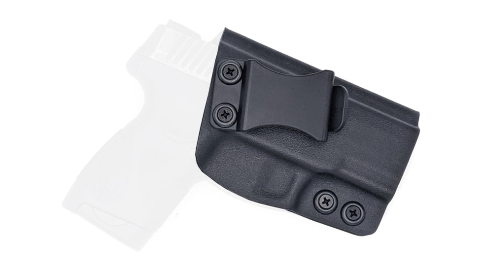 Rounded IWB KYDEX Holster, Taurus G2S, Right Hand, Black, TRS-G2S-BK-RH-VAR