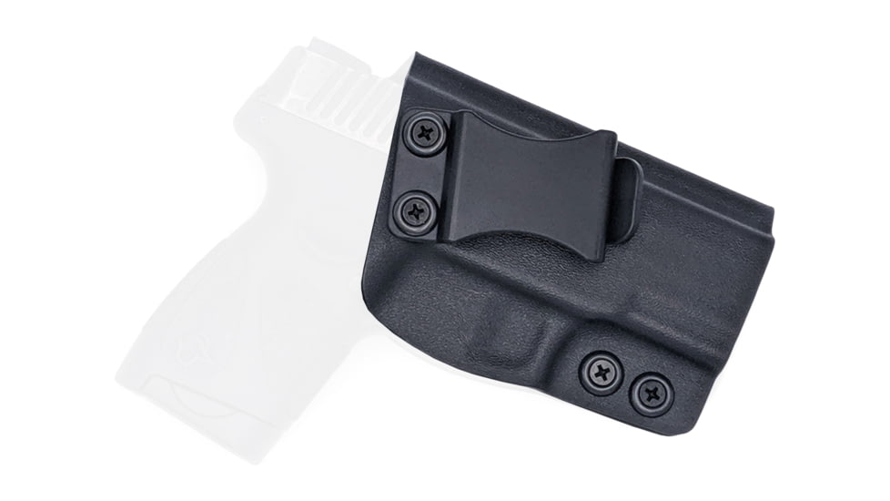 Rounded IWB KYDEX Holster, Taurus PT111/PT140 Millennium G2/G2C, Right Hand, Black, TRS-111G2-BK-RH-VAR