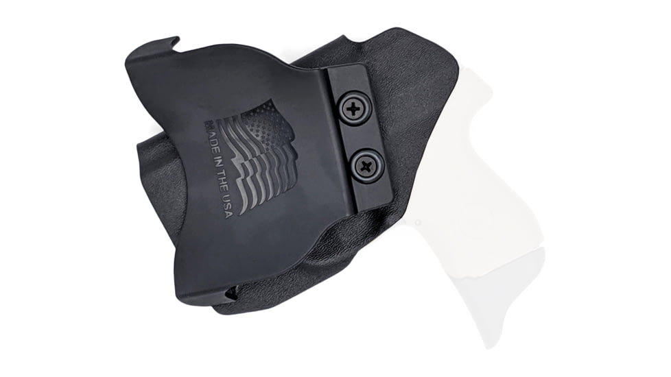 Rounded OWB KYDEX Paddle Holster, Beretta Pico, Right Hand, Black, BTA-PICO-BK-RH-OWBPDL