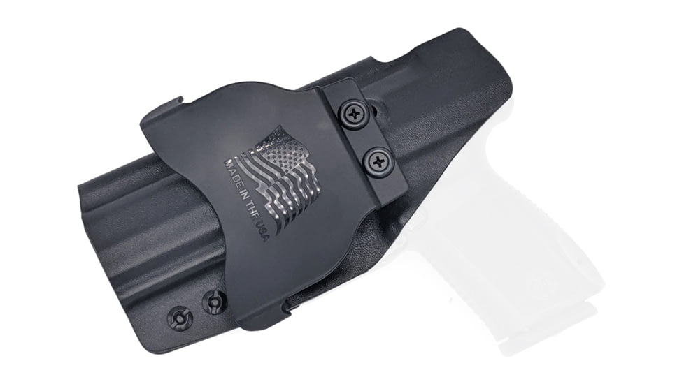 Rounded OWB KYDEX Paddle Holster, Canik TP9SA, Right Hand, Black, CNK-TP9SA-BK-RH-OWBPDL