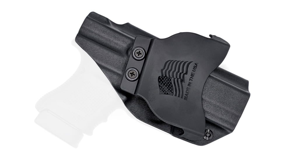 Rounded OWB KYDEX Paddle Holster, Glock 29/30/30SF, Left Hand, Black, GLK-G30-BK-LH-OWBPDL