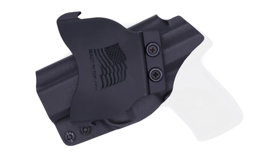 USED Rounded OWB KYDEX Paddle Holster, Ruger LC9/LC9s/LC380/EC9s, Right Hand, Black, RGR-LC9LC380-BK-RH-OWBPDL, EDEMO1, Condition Fair, Other