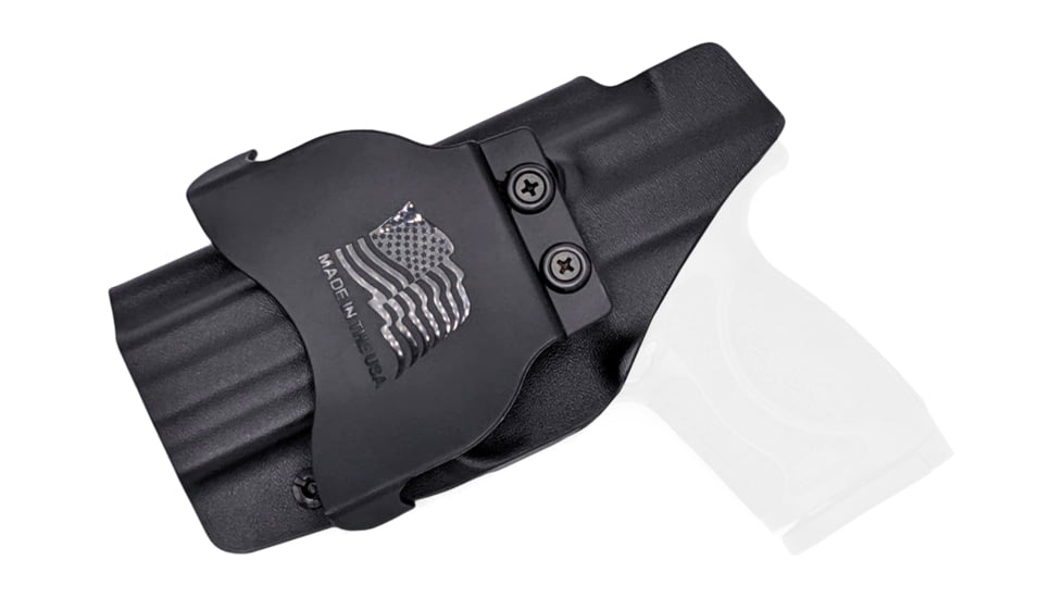 Rounded OWB Paddle Holster, Smith &amp; Wesson M&amp;P M2.0, Right Hand, Black, SWN-MPM20940-BK-RH-OWBPDL