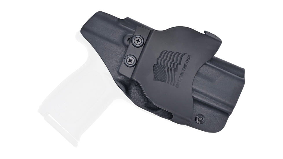 Rounded OWB Paddle Holster, Smith &amp; Wesson SD9VE/SD40VE, Left Hand, CEC000378, Black, SWN-SD940VE-BK-LH-OWBPDL