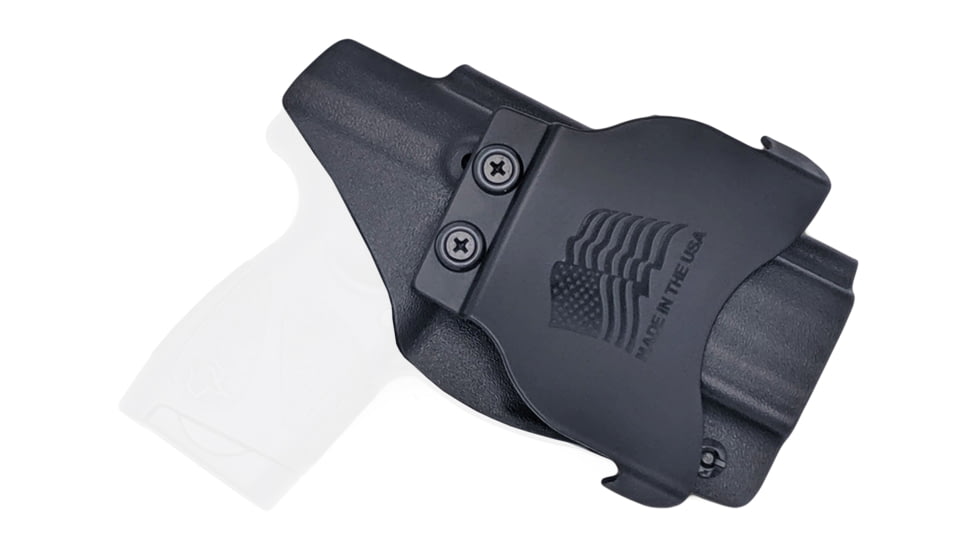 Rounded OWB KYDEX Paddle Holster, Taurus G2S, Left Hand, Black, TRS-G2S-BK-LH-OWBPDL