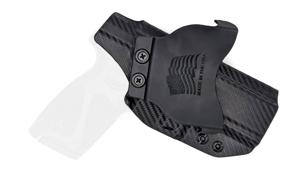 Rounded OWB KYDEX Paddle Holster, Taurus G3, Left Hand, Carbon Fiber, TRS-G3-CF-LH-OWBPDL