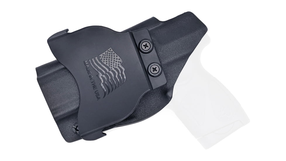 Rounded OWB KYDEX Paddle Holster, Taurus PT111/PT140 Millennium G2/G2C, Right Hand, Black, TRS-111G2-BK-RH-OWBPDL