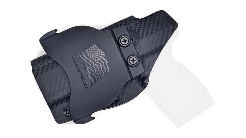 Rounded OWB KYDEX Paddle Holster, Taurus PT111/PT140 Millennium G2/G2C, Right Hand, Carbon Fiber, TRS-111G2-CF-RH-OWBPDL