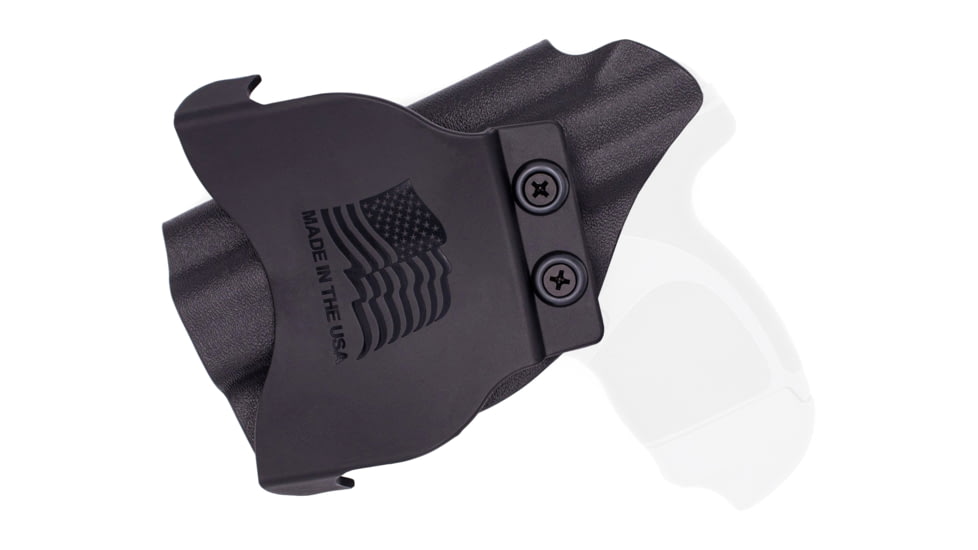 Rounded OWB KYDEX Paddle Holster, Taurus Spectrum, Right Hand, Black, TRS-SPECTRUM-BK-RH-OWBPDL