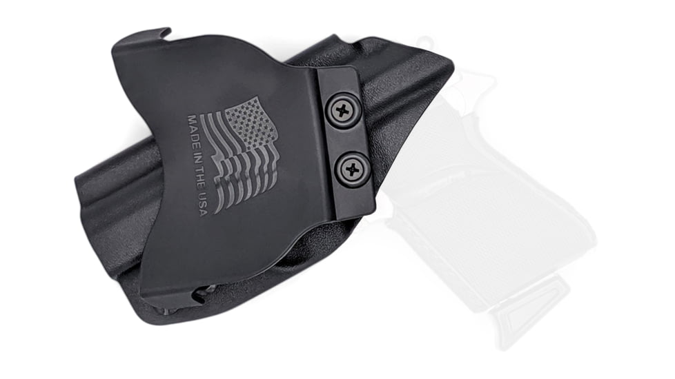 Rounded OWB KYDEX Paddle Holster, Walther PPK/S, Right Hand, Black, WTR-PPKS-BK-RH-OWBPDL