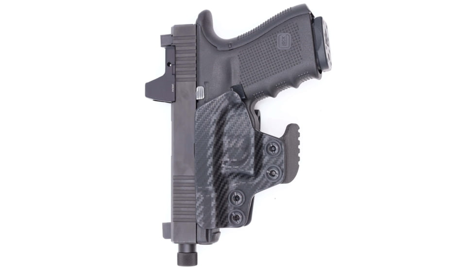 Rounded Trigger Guard Tuckable Holster for Sig Sauer P365/P365XL, Ambidextrous, Carbon Fiber Black, CEK000008