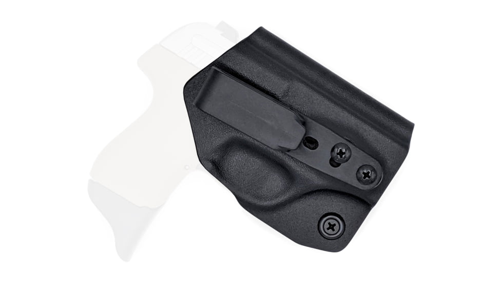 Rounded Tuckable IWB KYDEX Holster, Beretta Pico, Ambidextrous, Black, BTA-PICO-BK-TUCK
