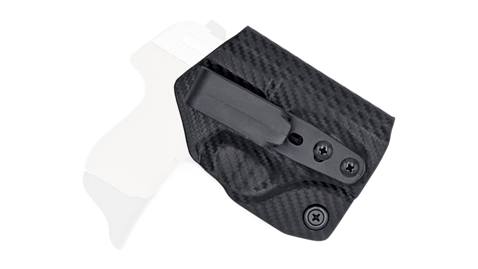 Rounded Tuckable IWB KYDEX Holster, Beretta Pico, Ambidextrous, Carbon Fiber Black, BTA-PICO-CF-TUCK