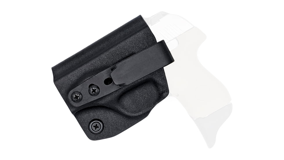 Rounded Tuckable IWB KYDEX Holster, Beretta Pico, Left Hand, Black, BTA-PICO-BK-LH-TUCK