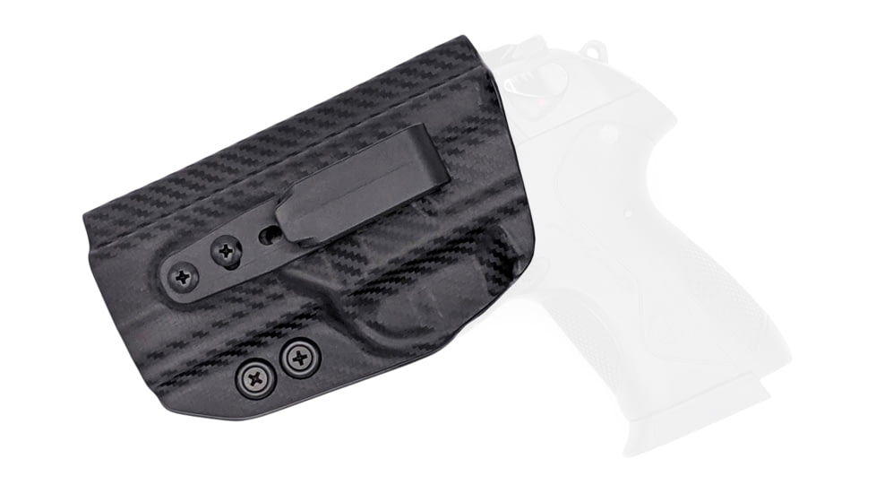 Rounded Tuckable IWB KYDEX Holster, Beretta PX4 Storm Full Size, Left Hand, Carbon Fiber Black, BTA-PX4FS-CF-LH-TUCK