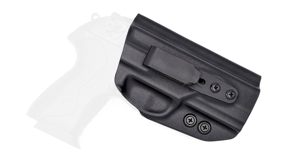 Rounded Tuckable IWB KYDEX Holster, Beretta PX4 Storm Full Size, Right Hand, Black, BTA-PX4FS-BK-RH-TUCK