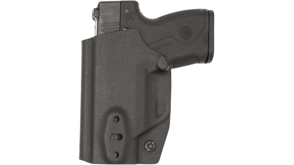 Rounded Tuckable IWB KYDEX Holster for Beretta Nano, Ambidextrous, Black, CEB000540