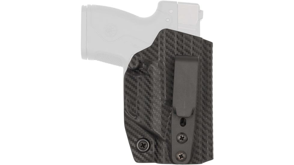 Rounded Tuckable IWB KYDEX Holster for Beretta Nano, Ambidextrous, Carbon Fiber Black, CEB000543