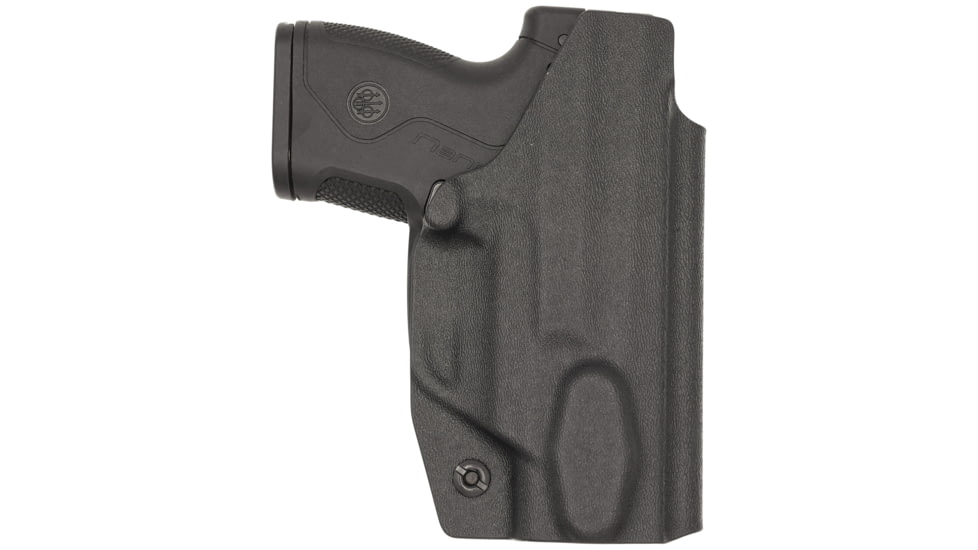 Rounded Tuckable IWB KYDEX Holster for Beretta Nano, Left, Black, CEB000541