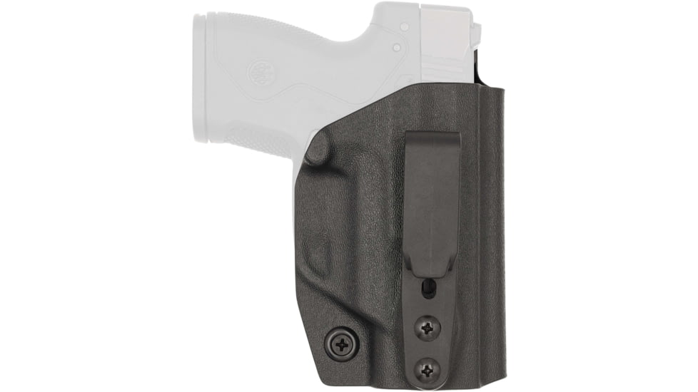 Rounded Tuckable IWB KYDEX Holster for Beretta Nano, Right, Black, CEB000542