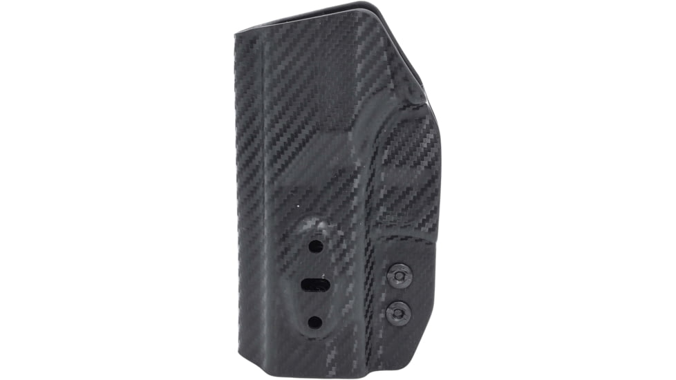 Rounded Tuckable IWB KYDEX Holster for Glock 36, Ambidextrous, Carbon Fiber Black, CEB000637