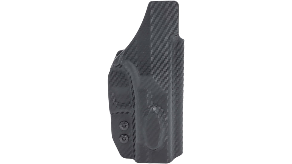 Rounded Tuckable IWB KYDEX Holster for Glock 36, Left, Carbon Fiber Black, CEB000635