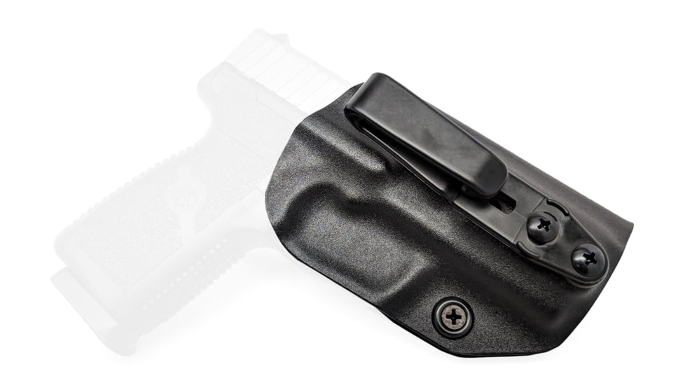 Rounded Tuckable IWB KYDEX Holster, Kel-Tec PMR30, Right Hand, Black, KTC-PMR30-BK-RH-TUCK