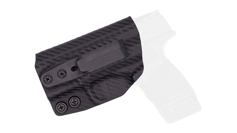Rounded IWB KYDEX Holster, Springfield Armory HELLCATPRO, RMR Cut, Right Hand, Carbon Fiber, SFA-HELLC