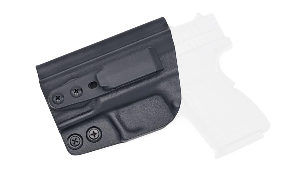 Rounded Tuckable IWB KYDEX Holster, Springfield XD 3in Sub-Compact, Left Hand, Black, SFA-XD3SUB-BK-LH-TUCK