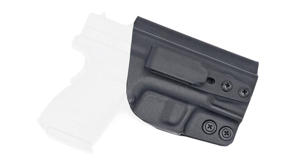 Rounded Tuckable IWB KYDEX Holster, Springfield XD 3in Sub-Compact, Right Hand, Black, SFA-XD3SUB-BK-RH-TUCK
