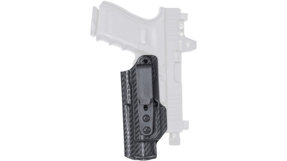 Rounded Weapon Mounted Light Holster for Streamlight TLR-1, Ambidextrous, Carbon Fiber, ARC-TLR1-CF-XFER