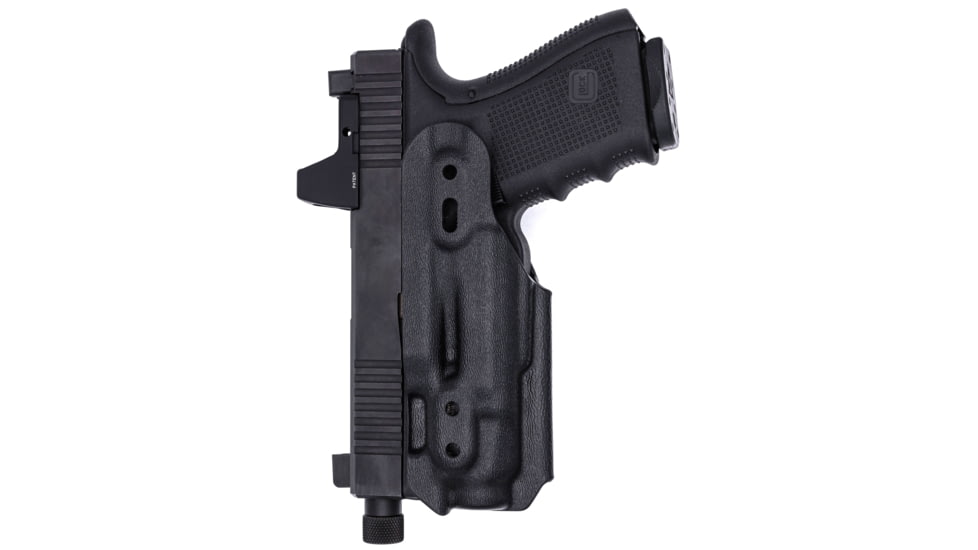 EDEMO Rounded Weapon Mounted Light Holster for Streamlight TLR-7, Ambidextrous, Black, CEH000009, EDEMO3