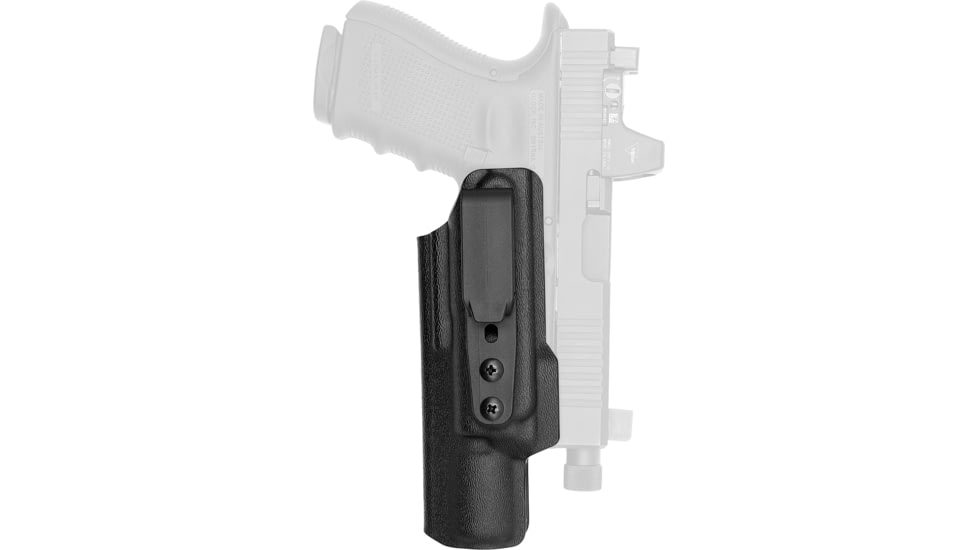 Rounded Weapon Mounted Light Holster for Surefire X300UA/B, Ambidextrous, Black, ARC-X300UAB-BK-XFER