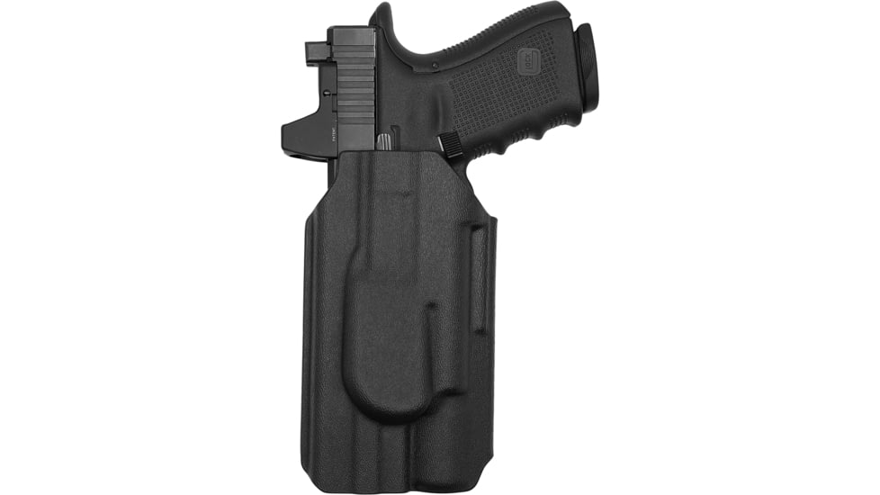 Rounded Weapon Mounted Light Holster for Surefire X300UA/B, Right, Black, CEH000014