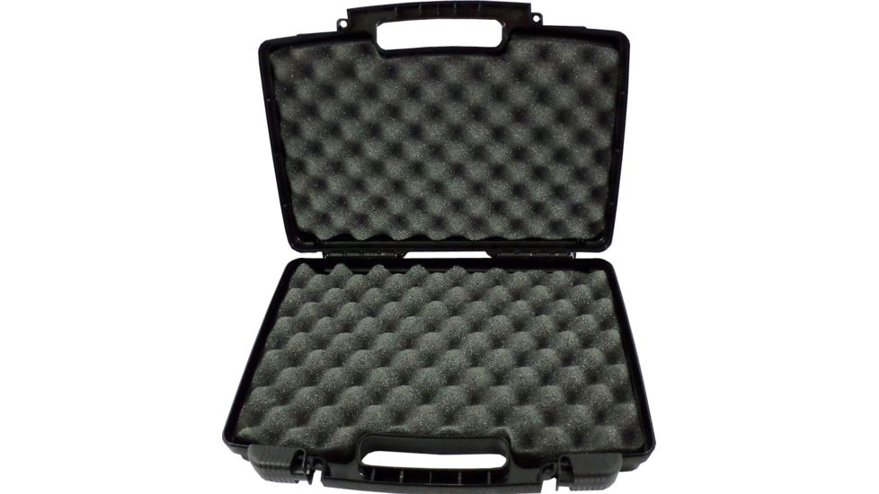 Condition 1 089 Small Pistol Case w/Convoluted Foam,Black H089BKF8044LNO