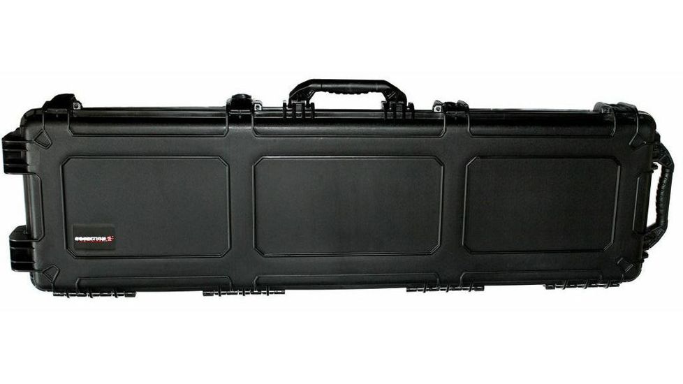 Condition 1 100818 Airtight/Watertight Rifle Case w/ Wheels and Slab Foam, Black, Large H818BKF8968AC1