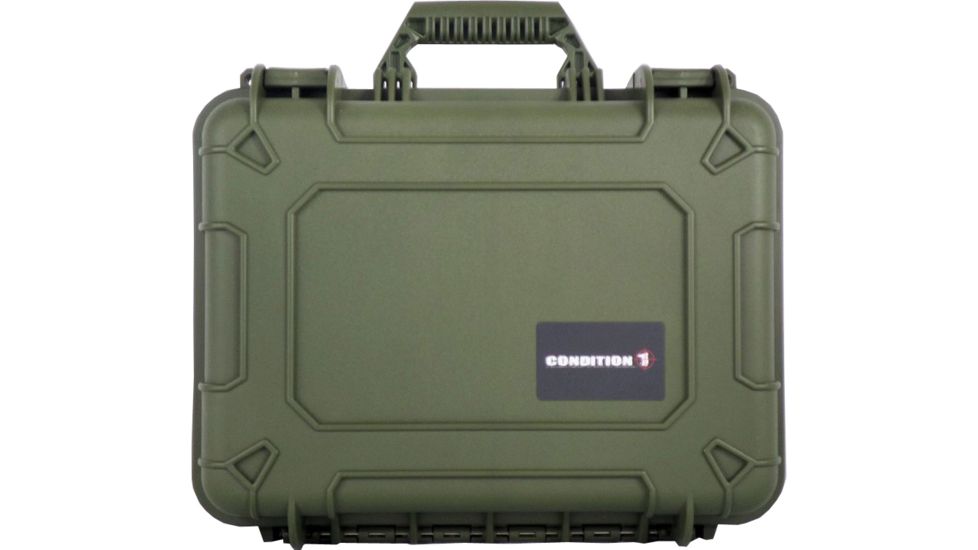 Condition 1 179 Medium Storage Case,Green w/Pick N Pluck Foam H179GNF8627AC1