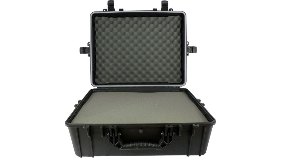 Condition 1 289 Airtight/Watertight Large Protective Case w/Foam,Black,24.53x19.55x9.90in H289BKF9321AC1