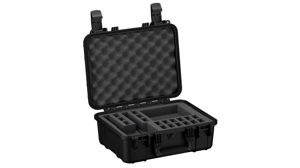 Condition1 16" 2 Pistol Case #179, Flat Dark Earth, Pre-Cut Foam 2 Slot &amp; 18 Mag, H1179FDF12510AC1