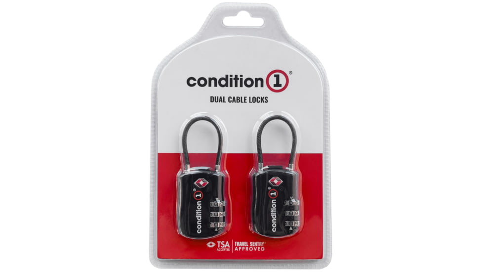 Condition1 Condition 1 Combo Locks 2PK, 37104-1