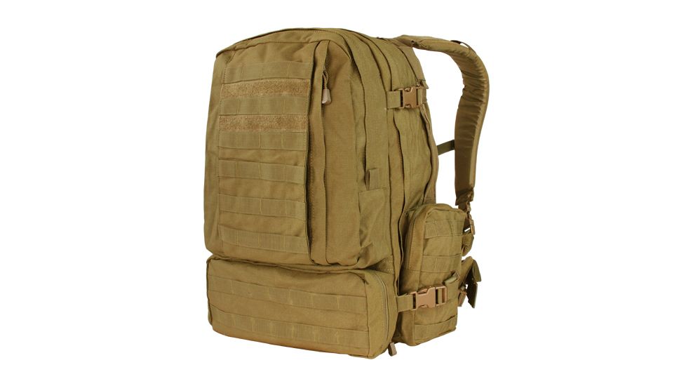 Condor Outdoor 3 Day Assault Pack, Coyote Brown, 125-498