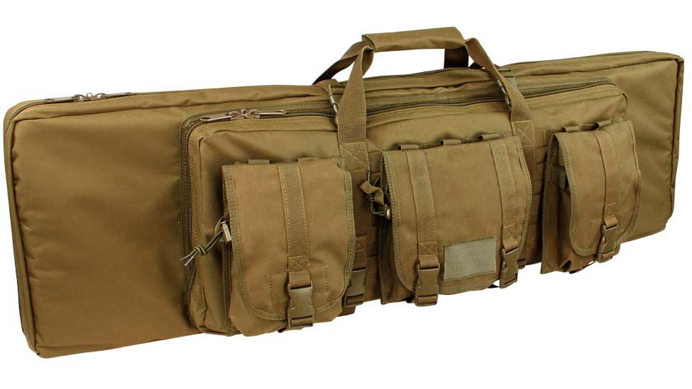 Condor Outdoor 36in Double Rifle Case, Coyote Brown, 151-498