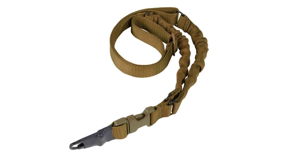 Condor Outdoor Adder Dual Bungee One Point Sling, Coyote Brown, US1022-498