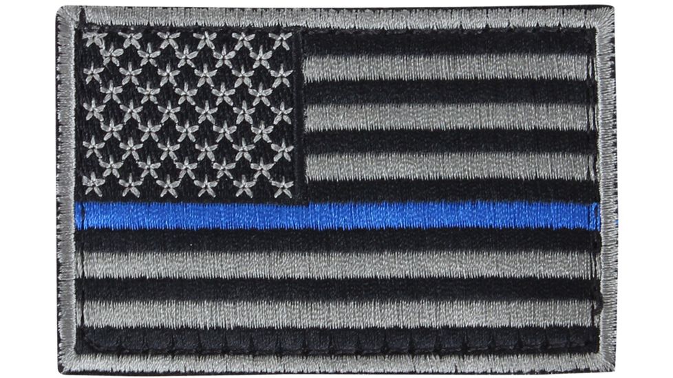 Condor Outdoor US Flag Patch, 6-pack, Thin Blue Line, 230-006