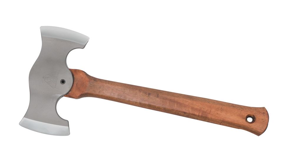 Condor Chopping and Splitting Belt Hatchet,5.5in,Stainless Axe Head,Brown Hardwood Handle CTK4000S