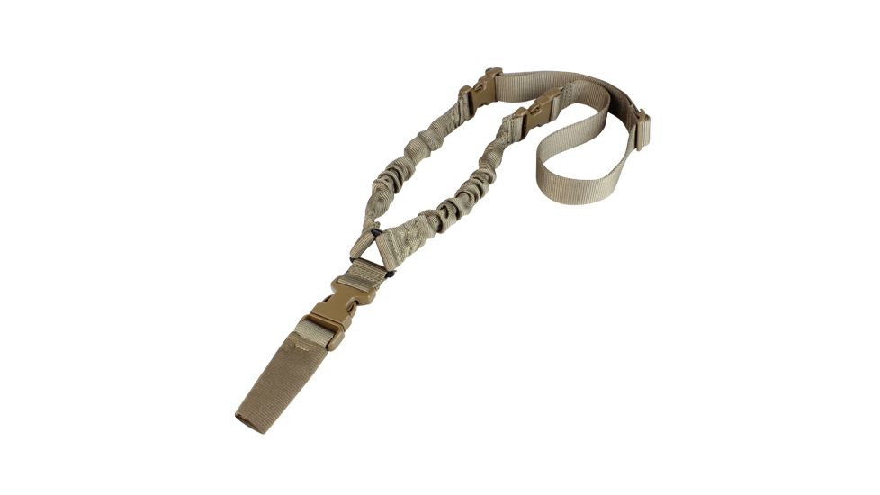 Condor Outdoor COBRA One Point Bungee Sling, Coyote Brown, US1001-498