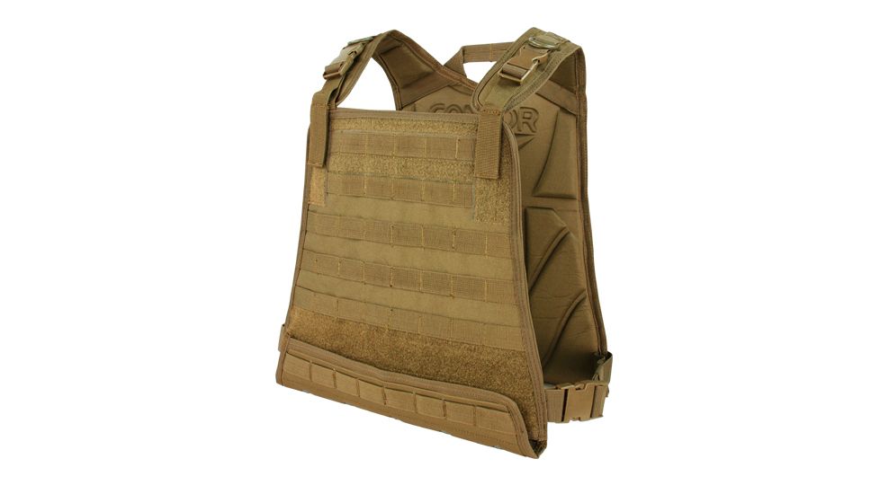Condor Outdoor Compact Plate Carrier, Coyote Brown, CPC-498