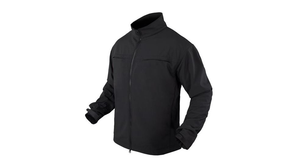 Condor Outdoor COVERT SOFTSHELL JACKET, Black, Extra Large 101049-002-XL