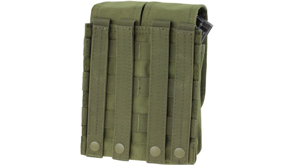 Condor Outdoor Double AR/AK Mag Pouch, Olive Drab, MA6-001