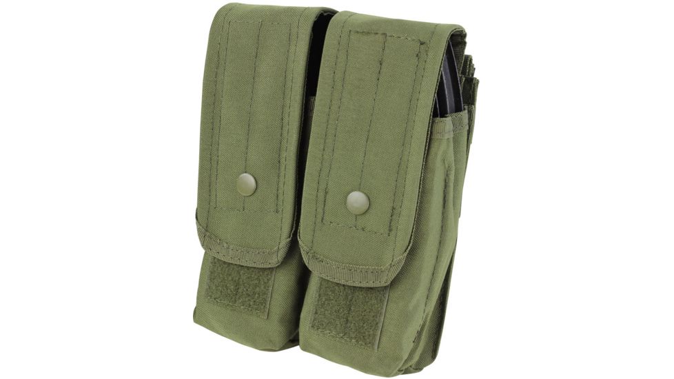 Condor Outdoor Double AR/AK Mag Pouch, Olive Drab, MA6-001